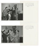 Lot of Twenty 10 x 8 Glossy Photos From Five Different Three Stooges Films, Complete List List Online at NateDSanders.com -- Very Good Condition